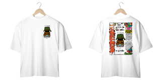 Nome do produto Camiseta Oversized streetwear graffity - Children That Build The Future