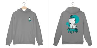 Nome do produto Moletom Canguru Unissex Underground - Série 