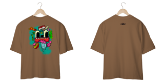 Nome do produto Camiseta Oversized Unissex Underground Skate Bike Loose cut - Sticker Man 