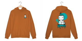 Nome do produto Moletom Canguru Unissex Underground - Série 