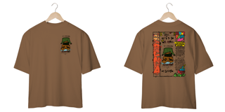 Nome do produto Camiseta Oversized streetwear graffity - Children That Build The Future