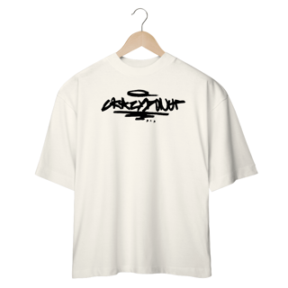 Nome do produto Camiseta Oversized Streetwear Unissex - Crazy Originals Black