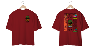 Nome do produto Camiseta Oversized streetwear graffity - Children That Build The Future