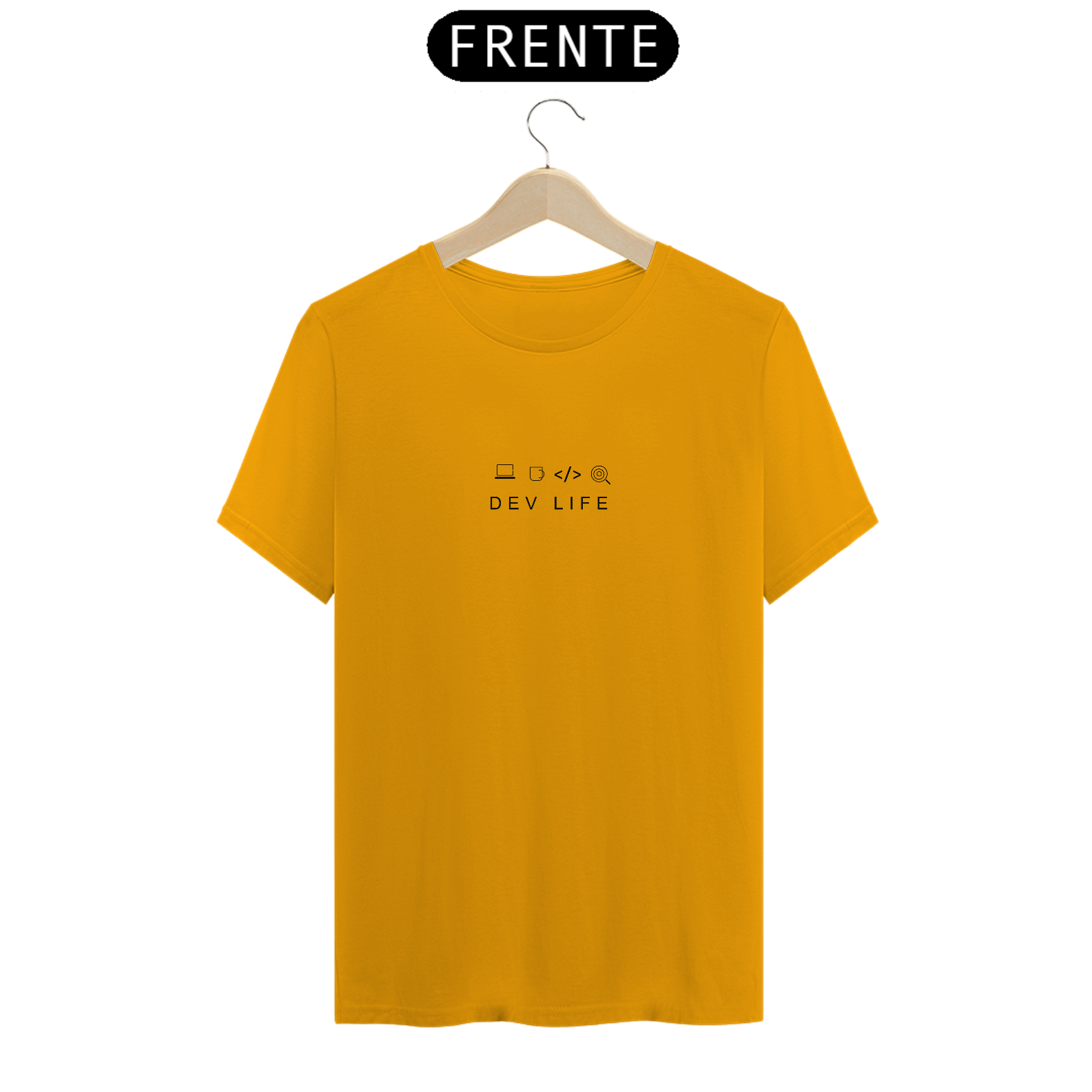 T-Shirt Quality Jobito — Estampa DEV Life