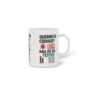 Nome do produto Caneca - QA Coffee Debugger