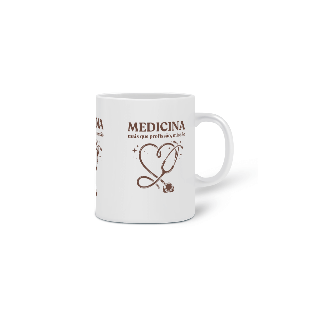 Caneca Cerâmica Medicina