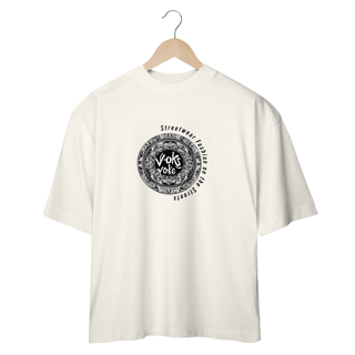 Nome do produto Camiseta Oversized Skateboard 2025 - 100% Algodão 