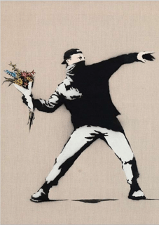Nome do produto Soldier Throwing Flowers