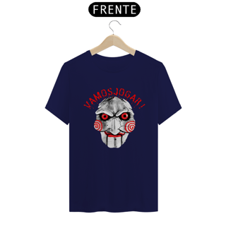 Nome do produto Camiseta Jogos Mortais (Vamos jogar?)