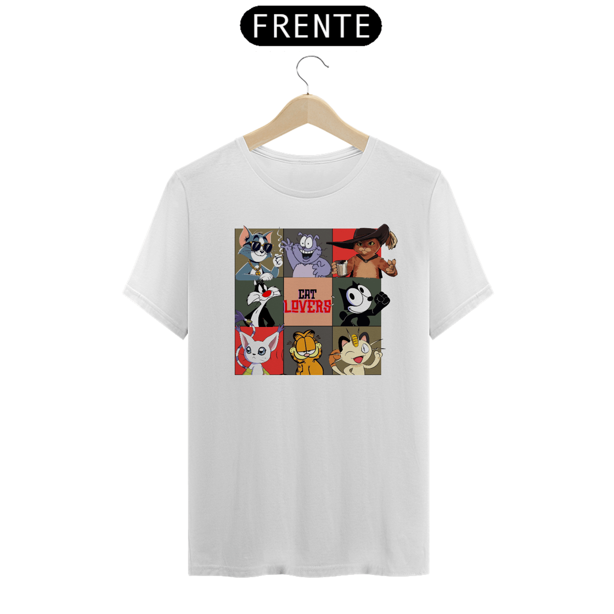 Nome do produto: Camiseta catlovers