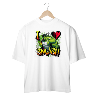 Nome do produto Camiseta Oversize I Love Smash
