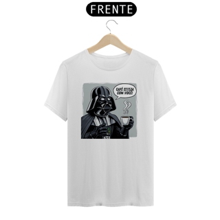 Nome do produto Camiseta Darth Vader - Café esteja com você