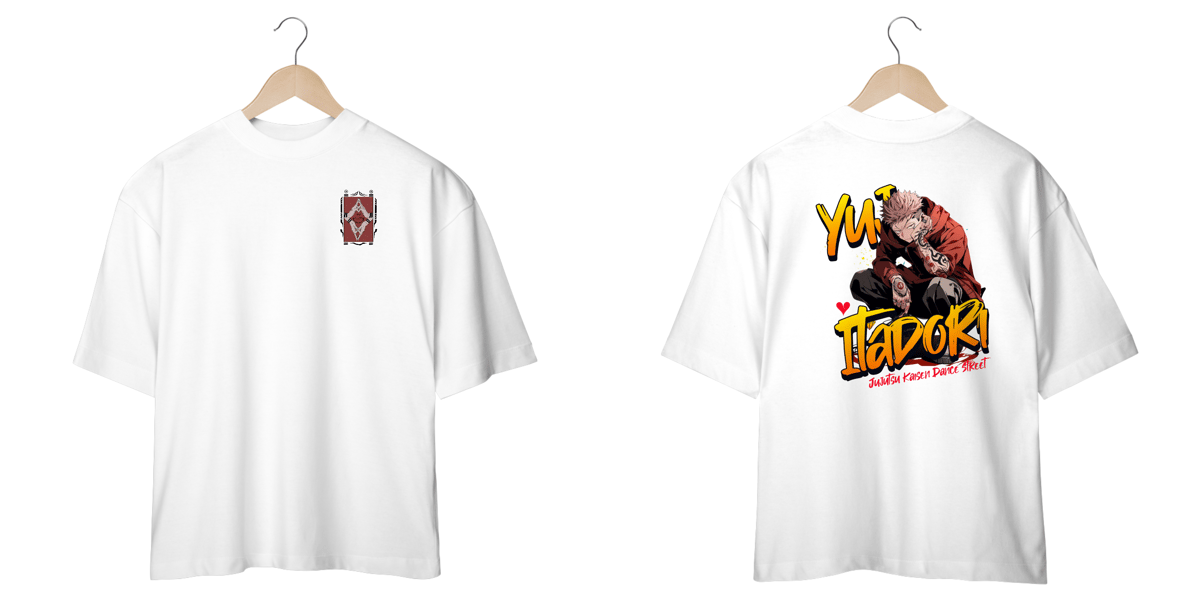 Nome do produto: Camiseta Oversized Jujutsu Kaisen