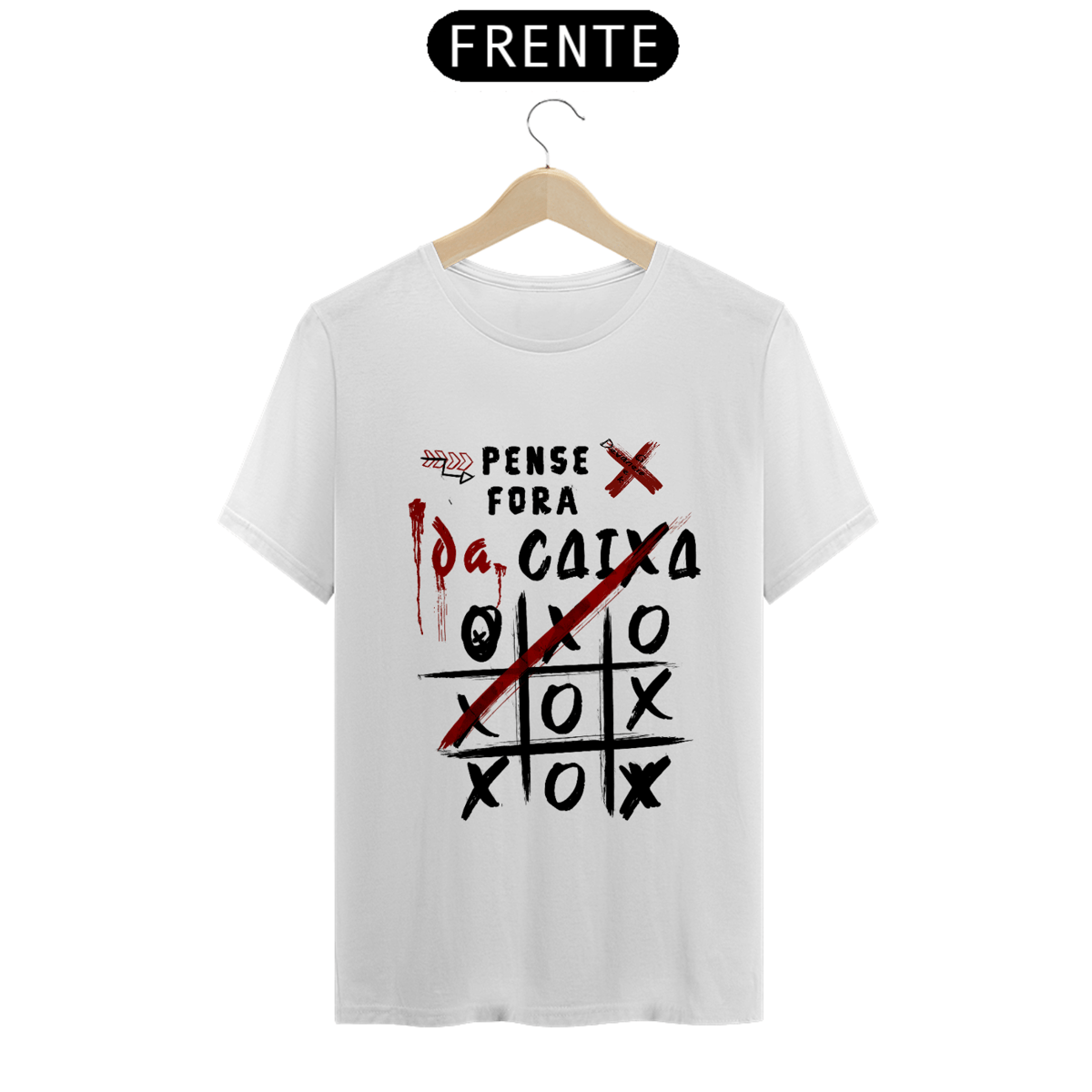 Nome do produto: Camiseta Prime Pense fora da caixa