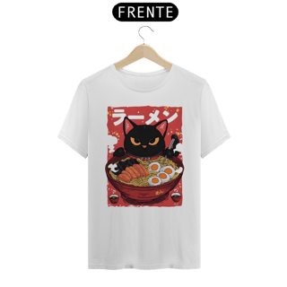 Nome do produto Camiseta Prime Gato/Comida japonesa
