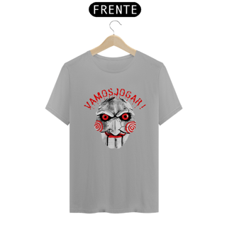 Nome do produto Camiseta Jogos Mortais (Vamos jogar?)