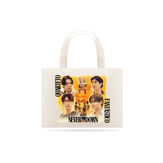 Nome do produto Ecobag Never Back Down