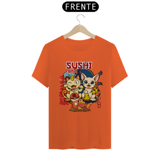 Nome do produto Camiseta Prime Pokemon/Digimon (Sushi Bar)