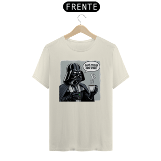 Nome do produto Camiseta Darth Vader - Café esteja com você