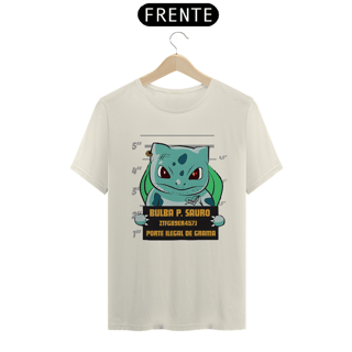 Nome do produto Camiseta Pókemon (Bulbassauro prisioneiro)