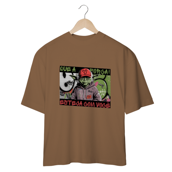 Camiseta Oversized Yoda