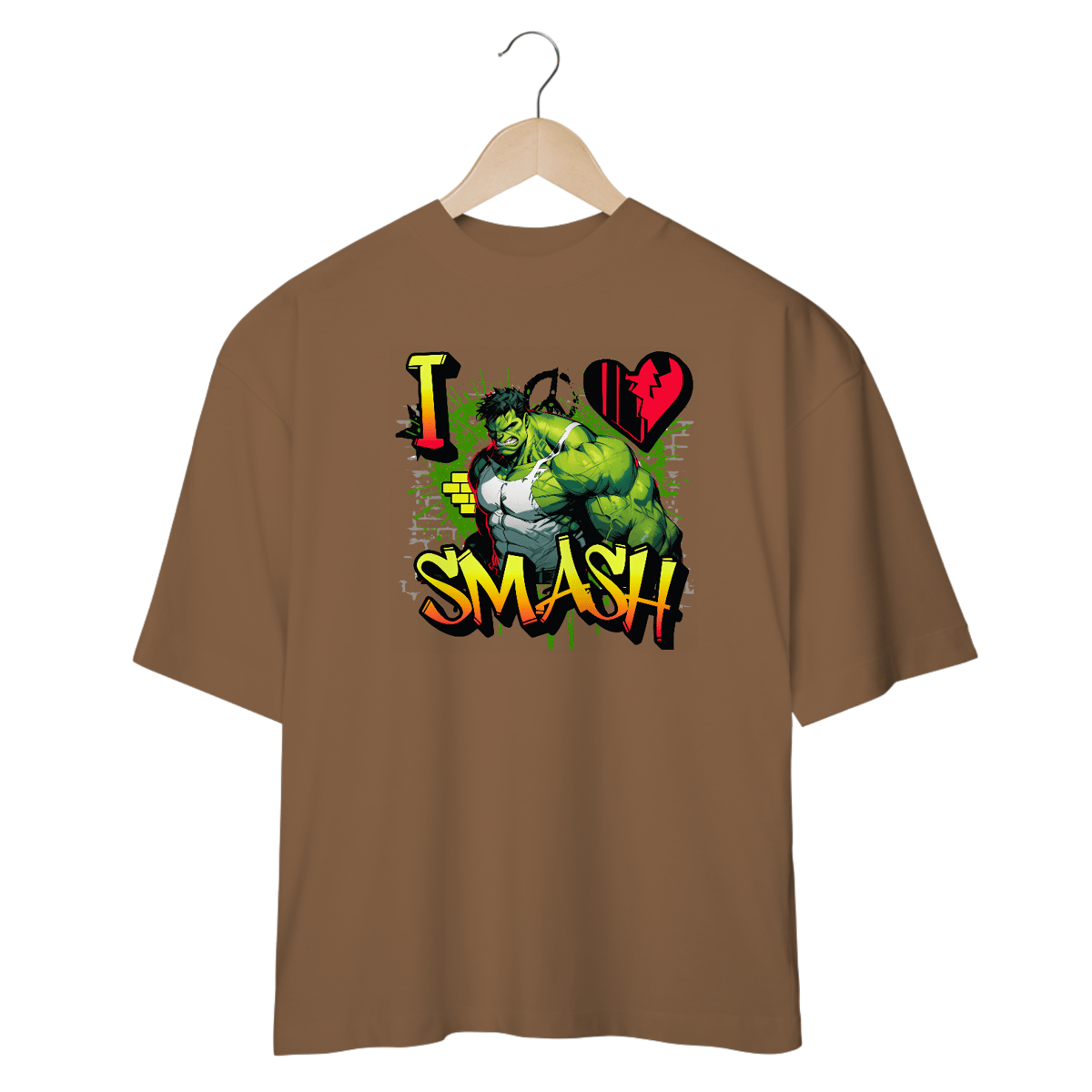Nome do produto: Camiseta Oversize I Love Smash