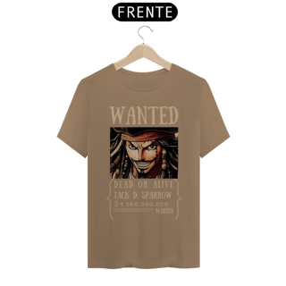 Nome do produto Camiseta One Piece/Jack Sparrow