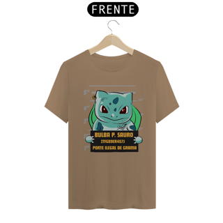 Nome do produto Camiseta Pókemon (Bulbassauro prisioneiro)