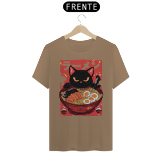 Nome do produto Camiseta Prime Gato/Comida japonesa