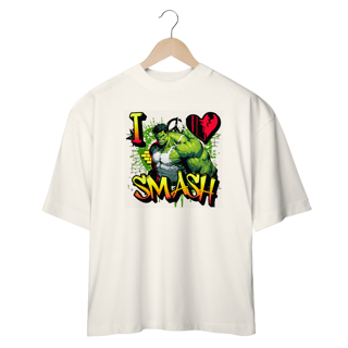 Nome do produto Camiseta Oversize I Love Smash