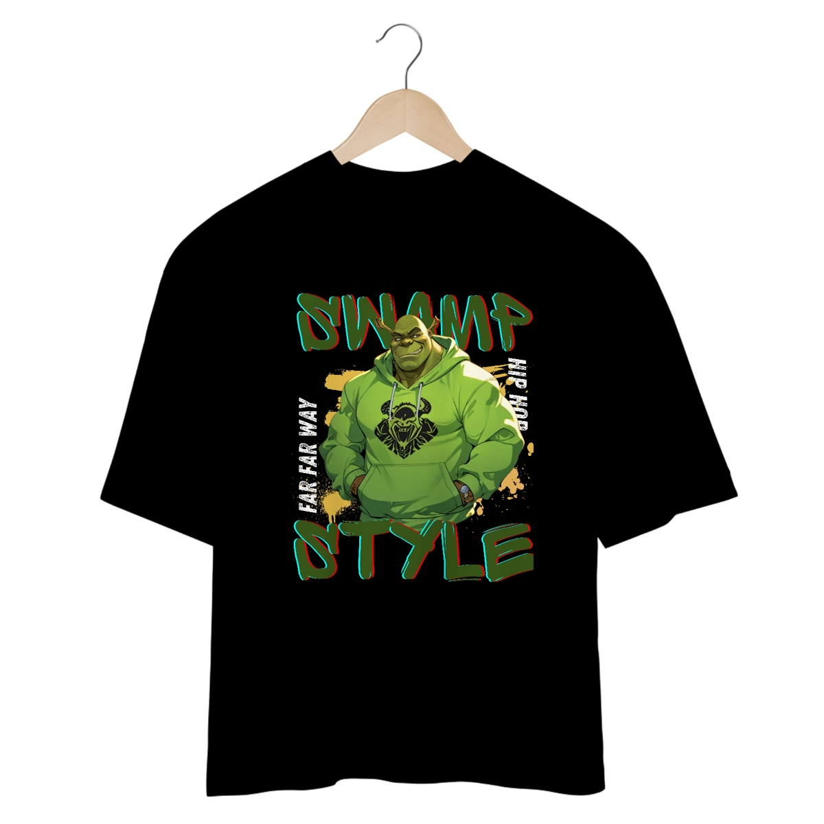 Nome do produto: Oversized Shrek (Swamp Style)