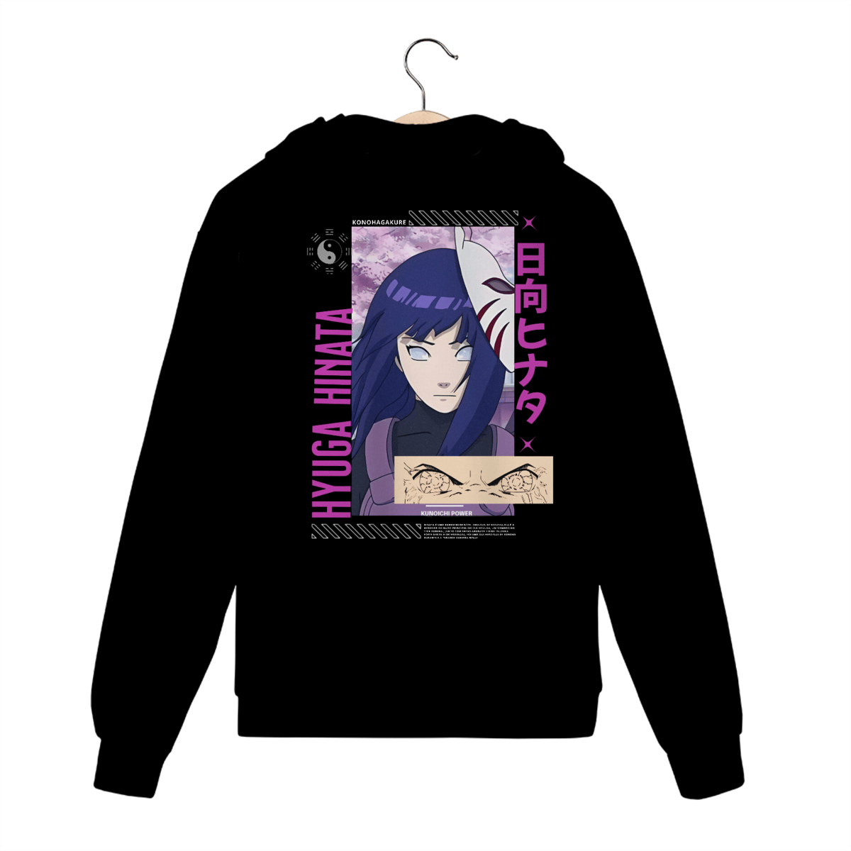 Nome do produto: Moletom zíper Hinata