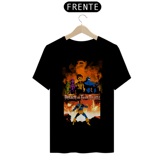Camiseta Quality Attack on Teen Titans
