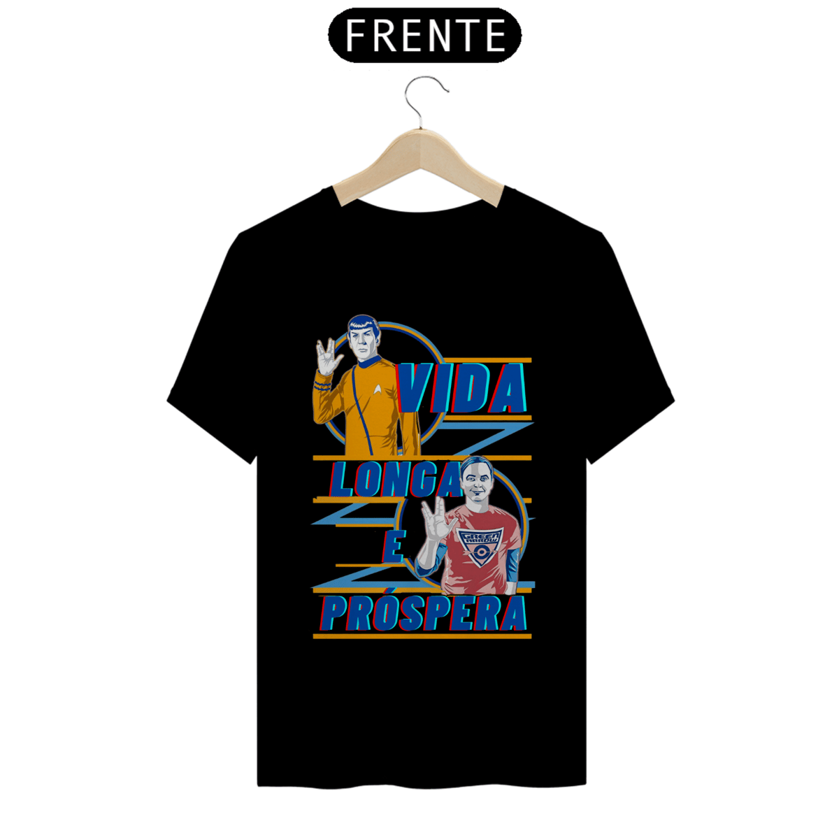 Nome do produto: Camiseta Quality Vida Longa e Próspera