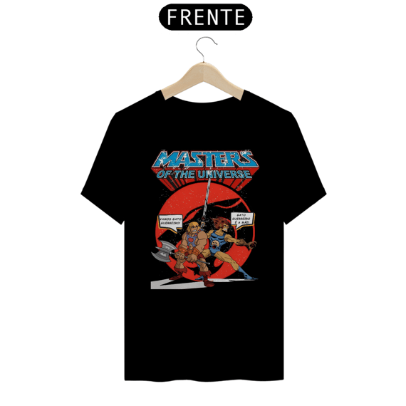 Camiseta Prime He-man e Lion-O
