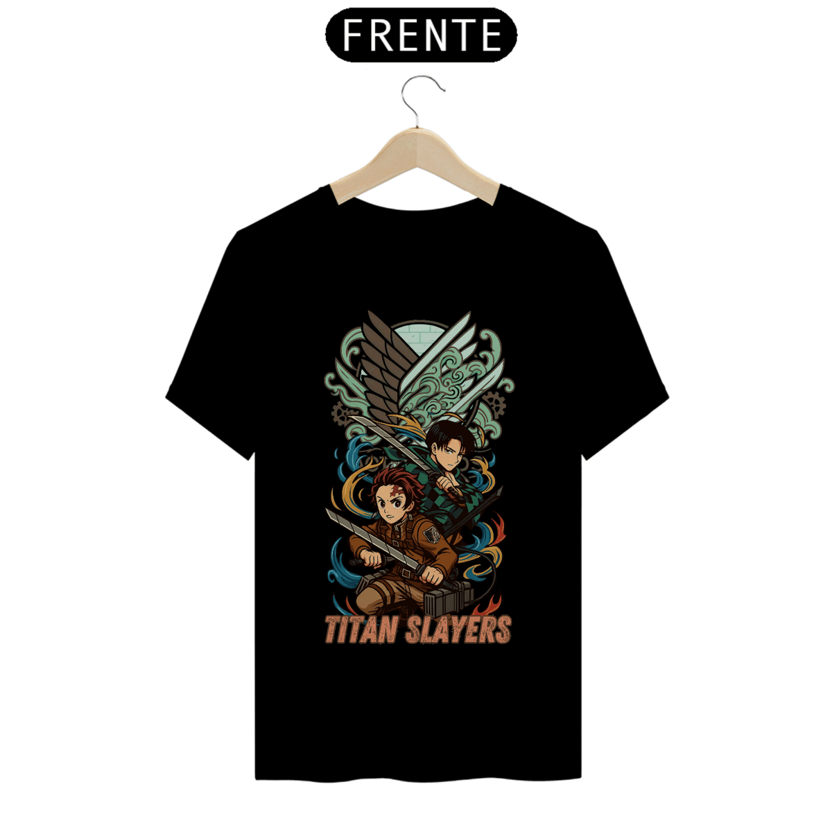 Nome do produto: Camiseta Prime Titan Slayers 