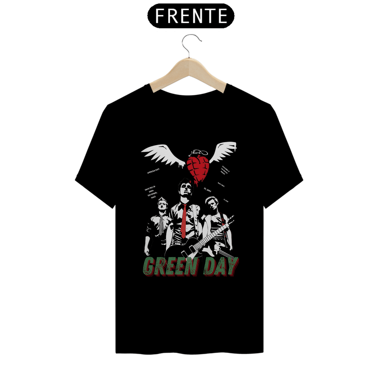 Nome do produto: Camiseta Quality Green Day