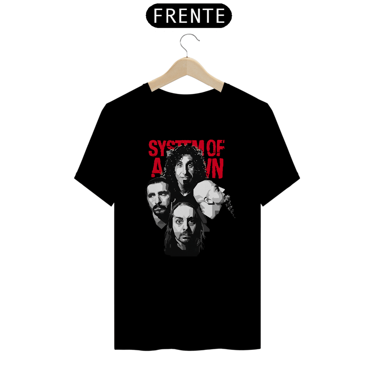 Nome do produto: Camiseta Quality System of a Down