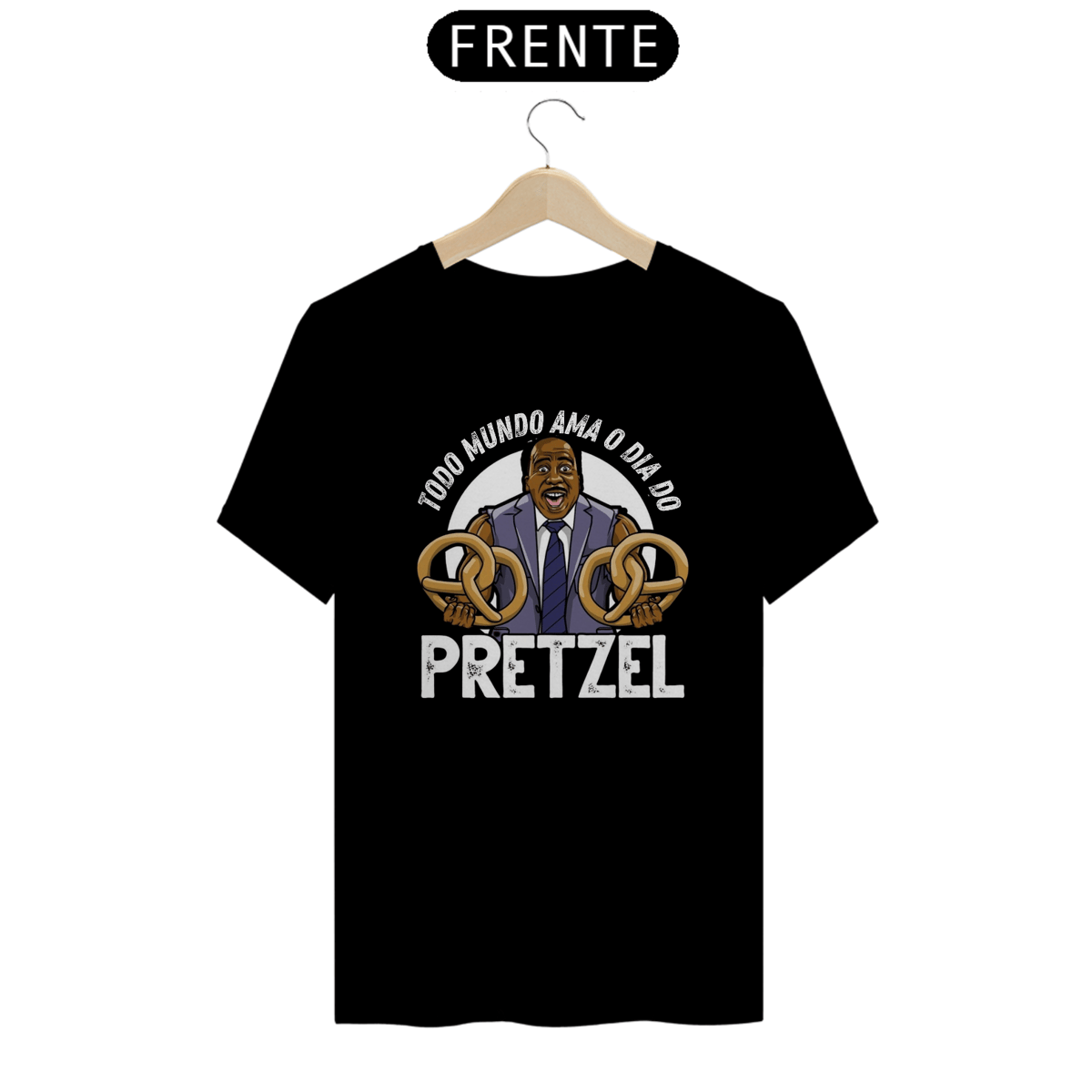 Nome do produto: Camiseta Prime The Office/Dia do Pretzel