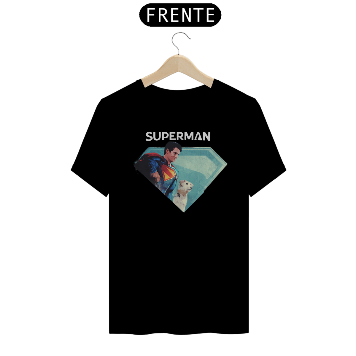 Nome do produto: Camiseta Prime Superman & Krypto