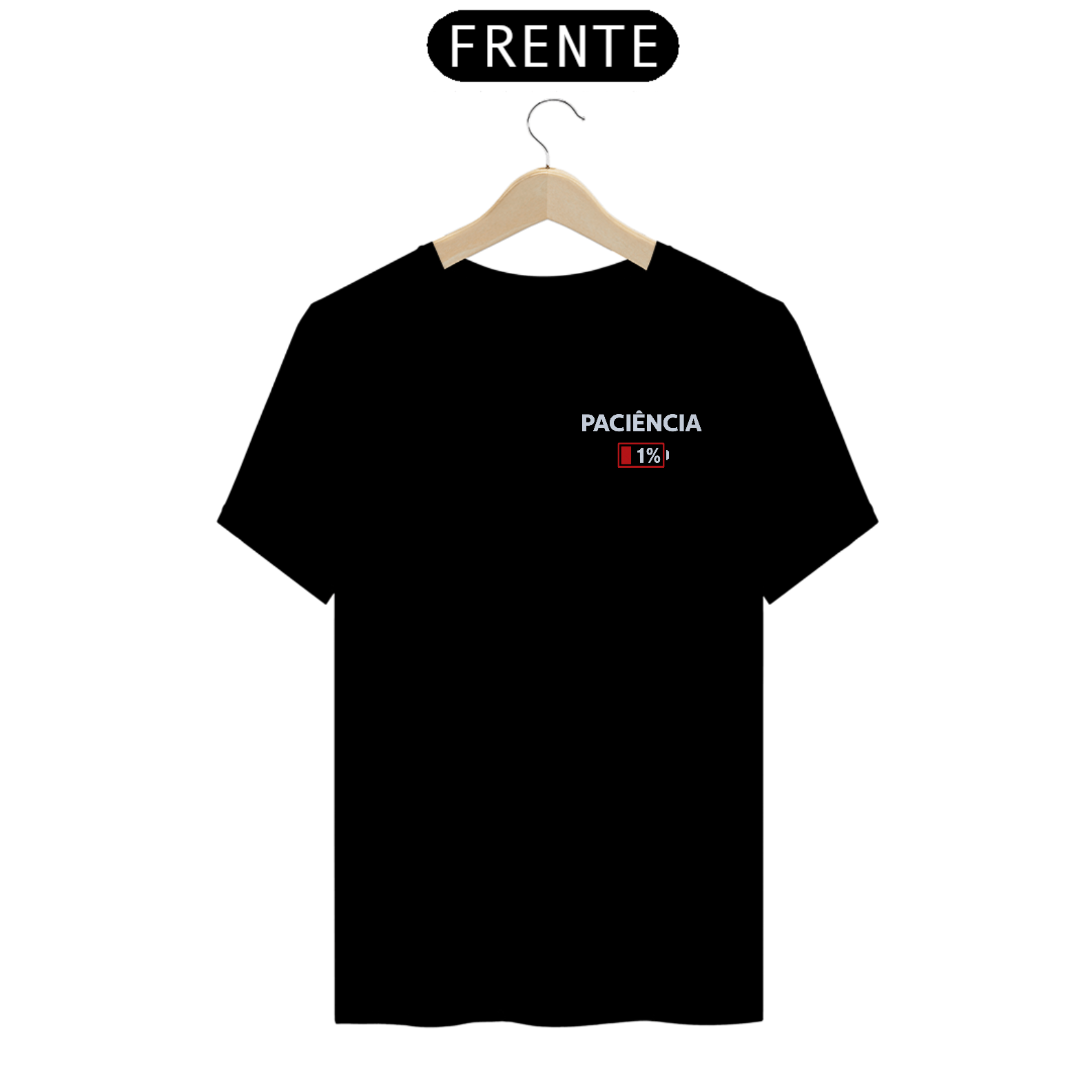 Camiseta Prime 1 por cento de paciência