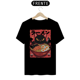 Nome do produto Camiseta Prime Gato/Comida japonesa