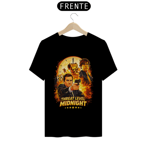 Camiseta Prime Ameaça Nivel Meia Noite