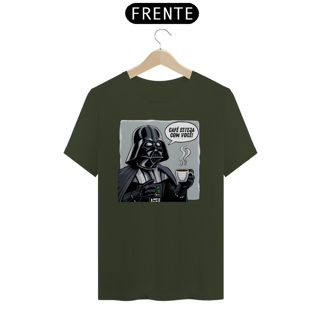 Nome do produto Camiseta Darth Vader - Café esteja com você