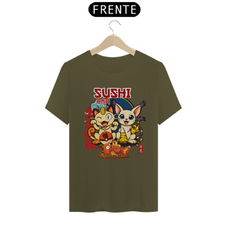 Nome do produto Camiseta Prime Pokemon/Digimon (Sushi Bar)