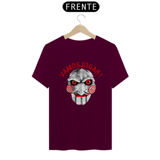 Nome do produto Camiseta Jogos Mortais (Vamos jogar?)