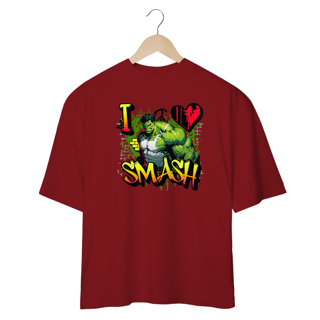 Nome do produto Camiseta Oversize I Love Smash