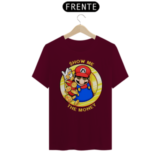 Nome do produto Camiseta Quality Show me the Money(Mario)