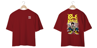 Nome do produto Camiseta Oversized One Piece (Luffy Street Wear)