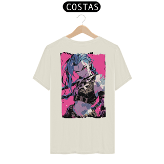 Nome do produto Camiseta League of Legends - Jinx Arcane